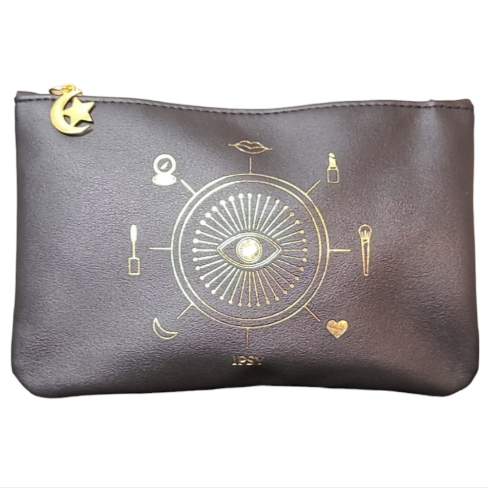 IPSY black gold Youre magic makeup bag NWOT